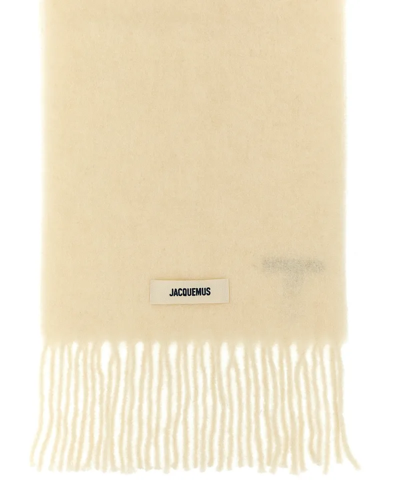 Jacquemus Scarf — White White