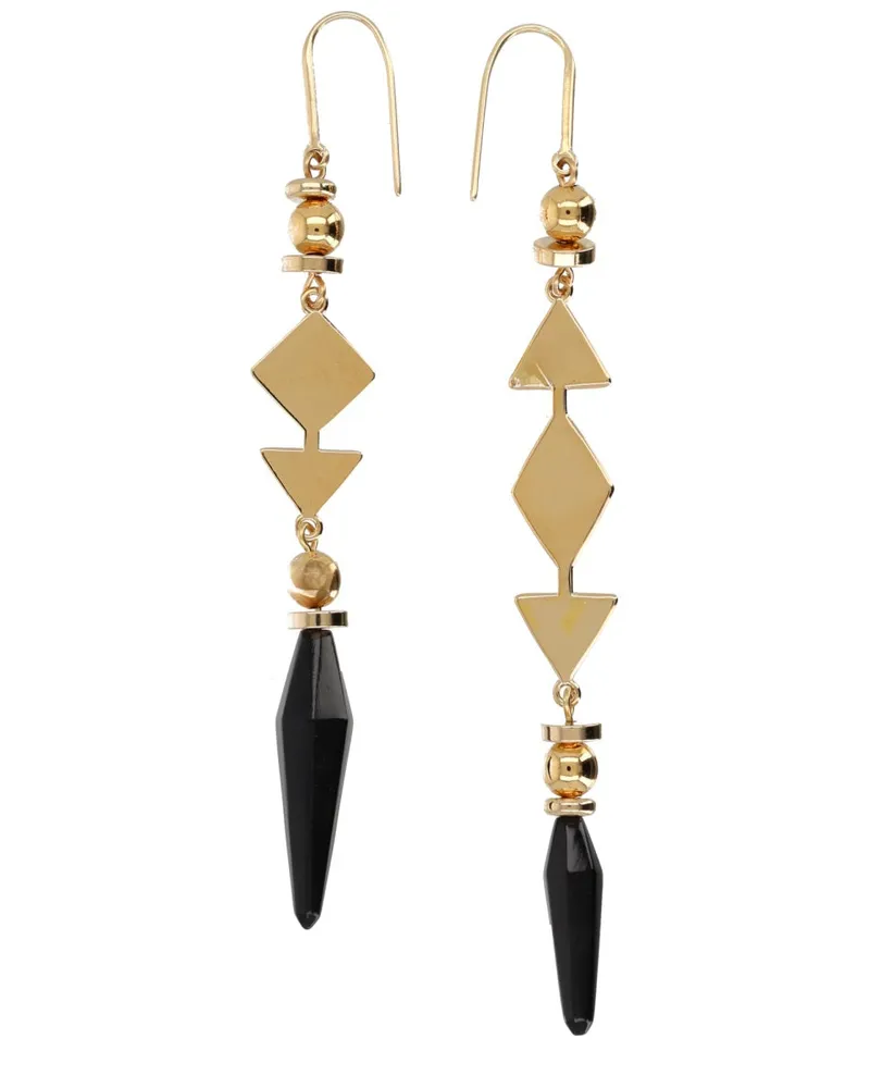 Isabel Marant Ida Earrings — Black Black