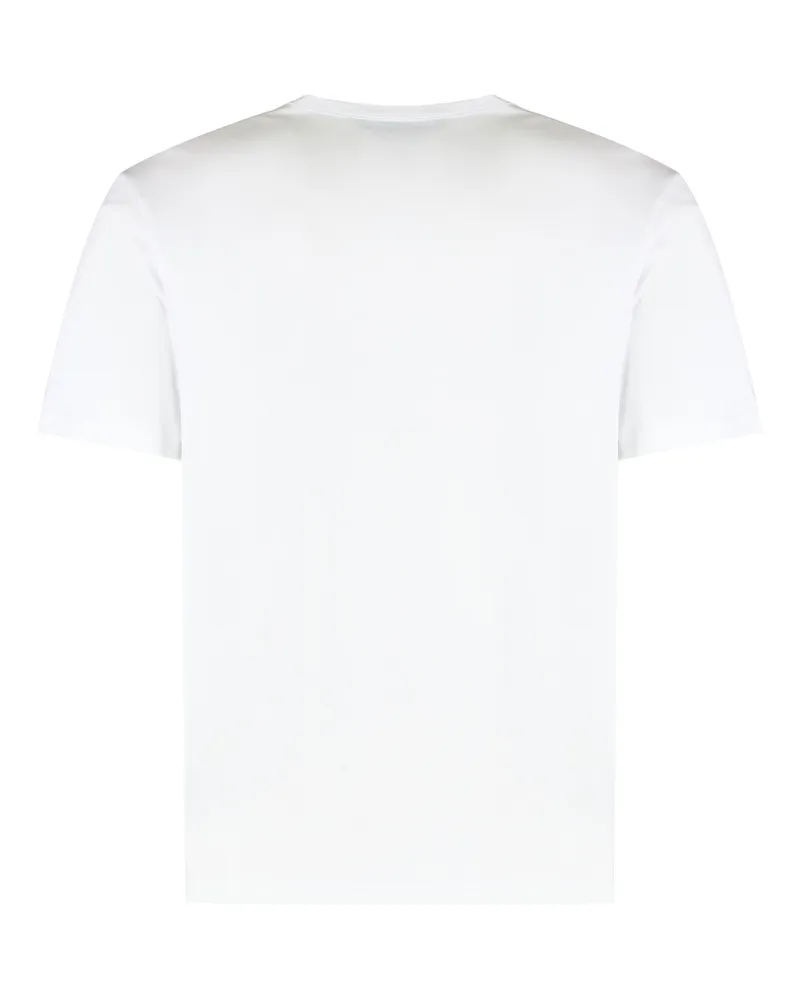 Palm Angels Cotton T-Shirt — White White