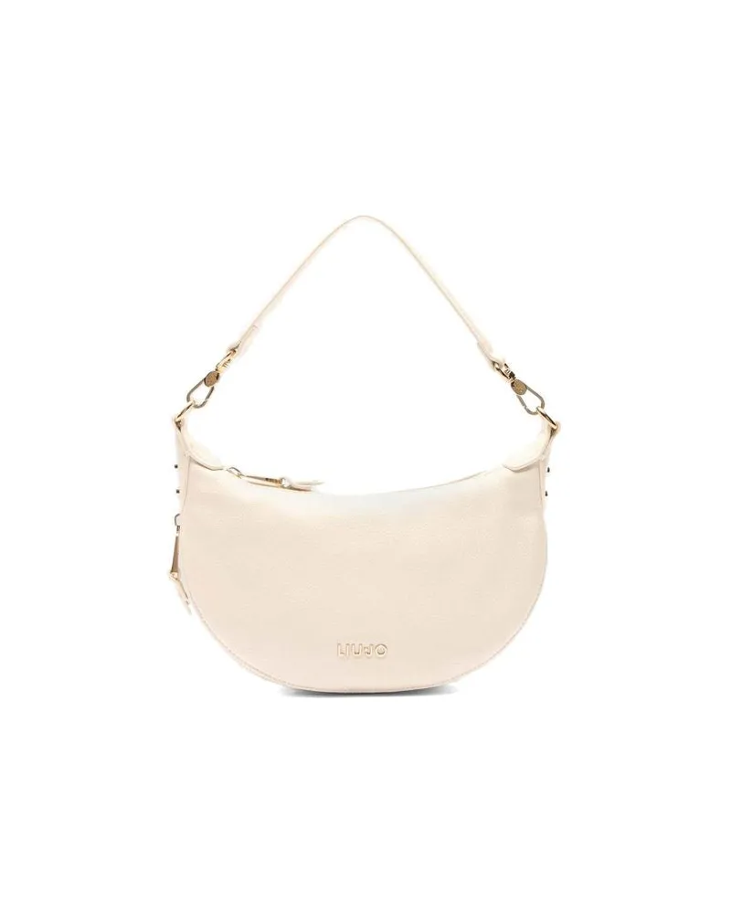 Liu Jo Women's Shoulder Bag White Cream Polyurethane Shoulder-bags White