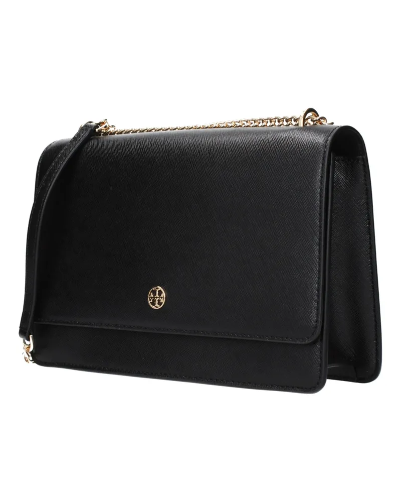 Tory Burch Leather Crossbody Bag — Black Black