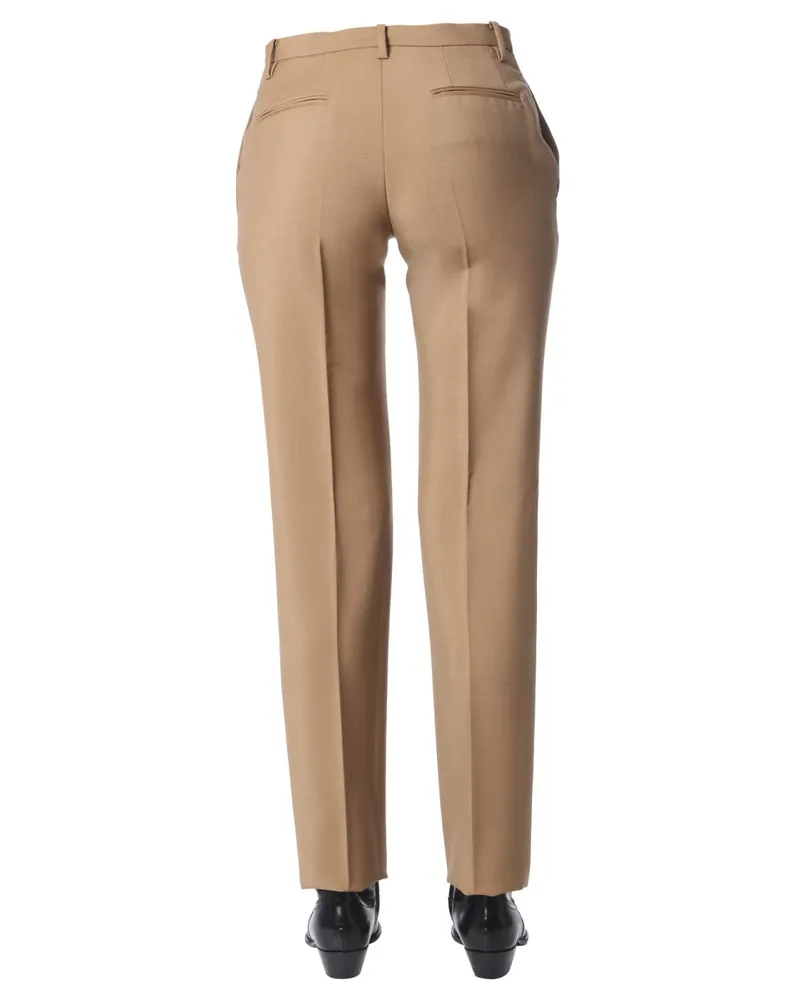 N° 21 Regular Fit Trousers — Beige Beige