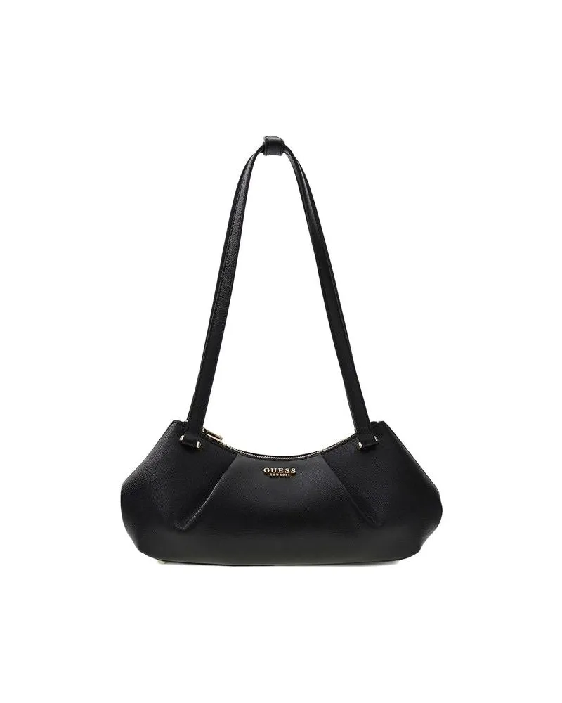 Guess Women's Satchel Bag Black Polyurethane - Satchel-Bags Black