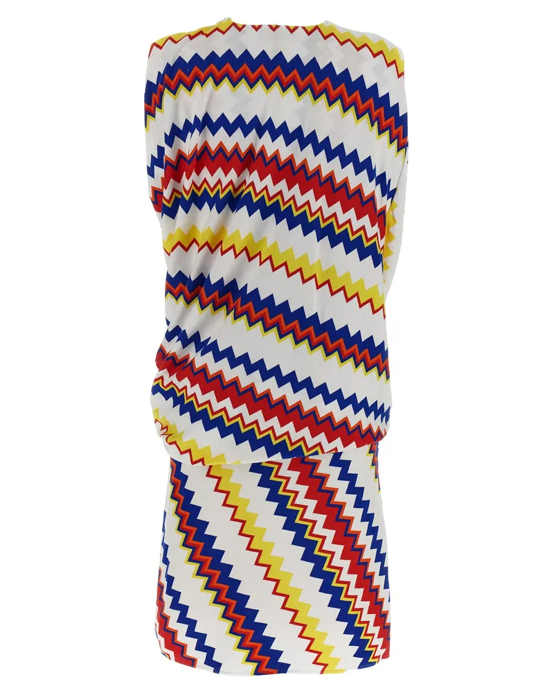 Missoni Peplos Dress — multicolor Multicolor