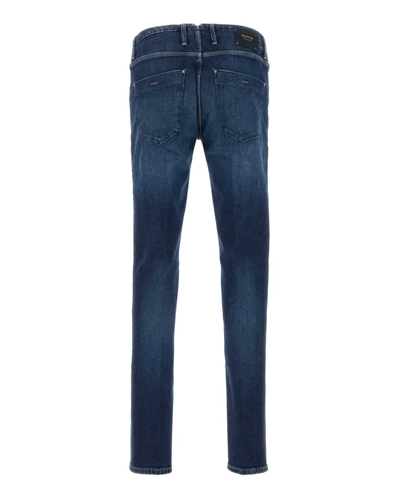 Incotex Men's Stretch Denim Jeans Lav2 Exterior: Cotton Elastane Blue