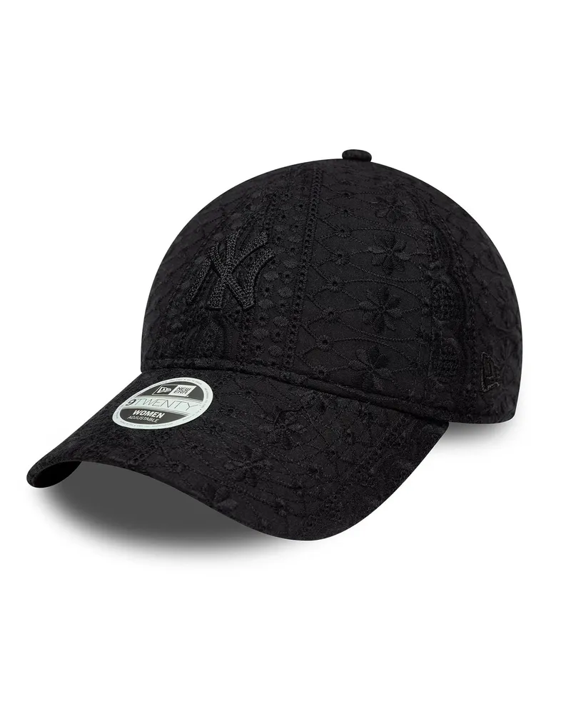 New Era Women's Baseball Cap 9forty Black Crown Hat Black