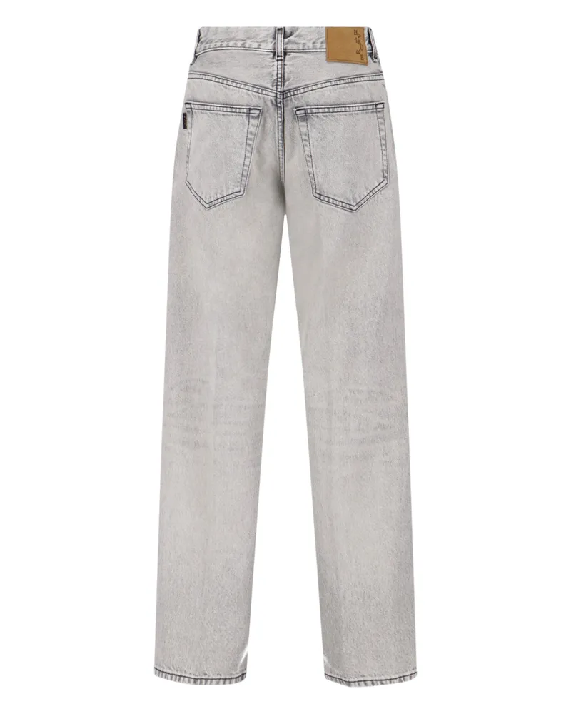 Haikure Women's Jeans Grey Cotton Gray