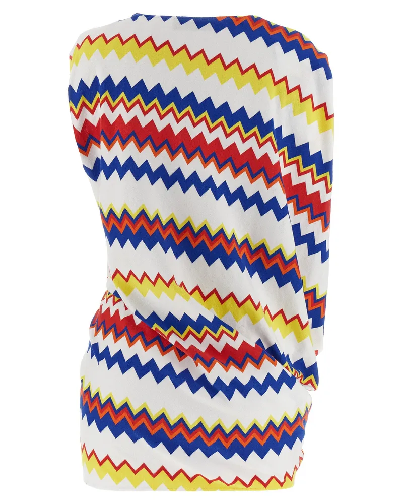 Missoni Viscose-Blend Zigzag Blouse 