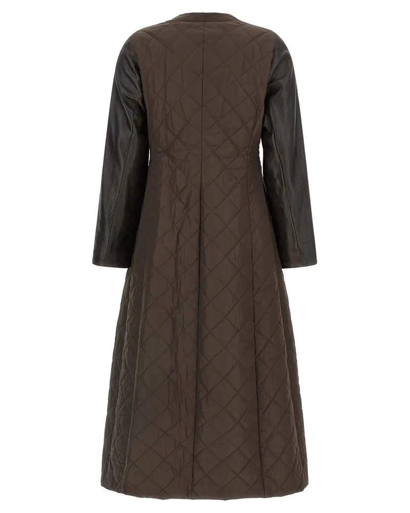 Max Mara Berta Coat — Brown Brown