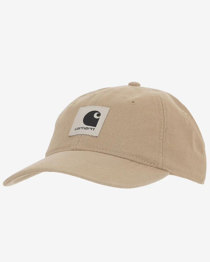 Carhartt WIP Men's Baseball Cap Cotton Beige Hat Beige