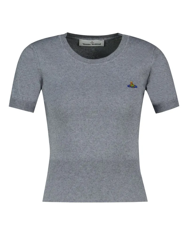 Vivienne Westwood Women Bea T-Shirt -  Cotton Grey Ready-To-Wear T-Shirts Gray