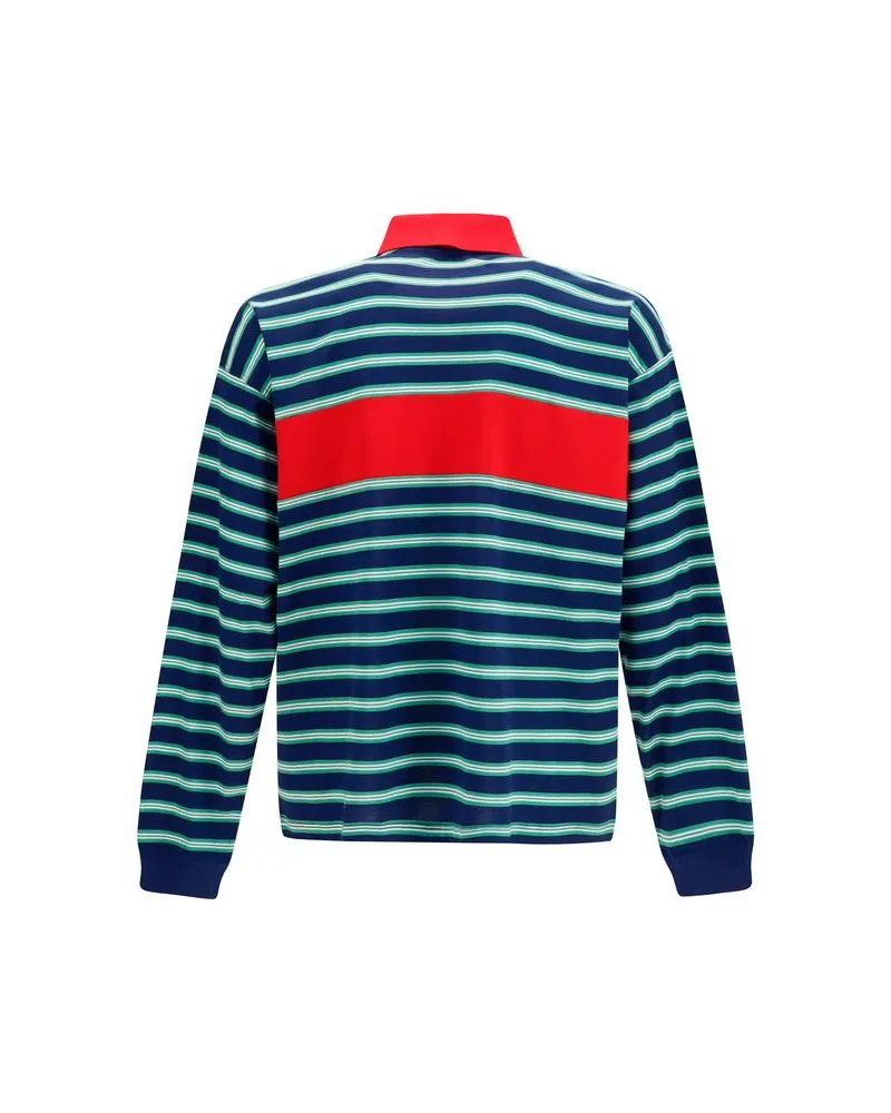 Versace Men's Multicolor Cotton Polo Shirt Multicolor