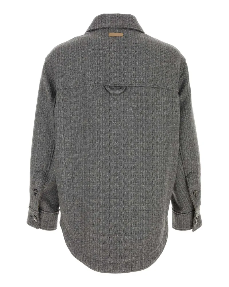 AMI Paris Grisivoire Jacket Gray