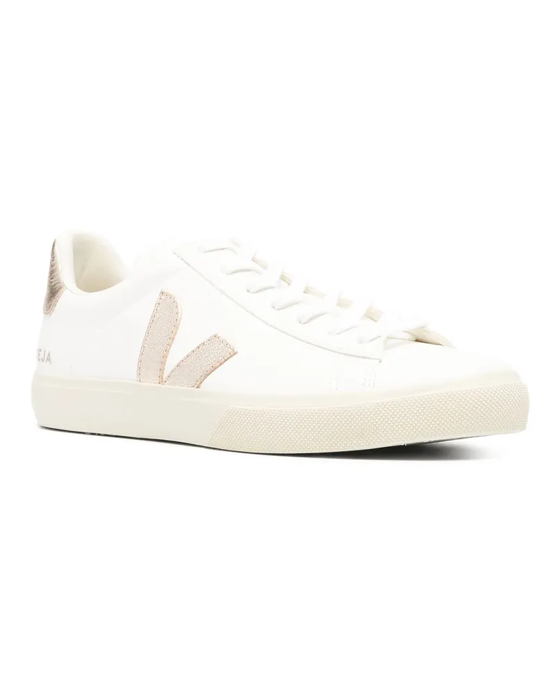 VEJA Women's Sneakers Campo Extra White-Platinum Trainers White/platinum White