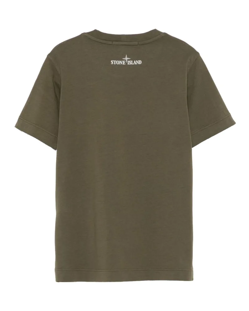 Stone Island Cotton T-Shirt — Green Green