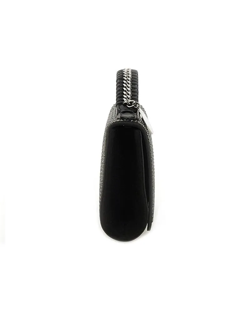 Stella McCartney Women's Clutch Bag With Shoulder Strap Black F: Polyester Black