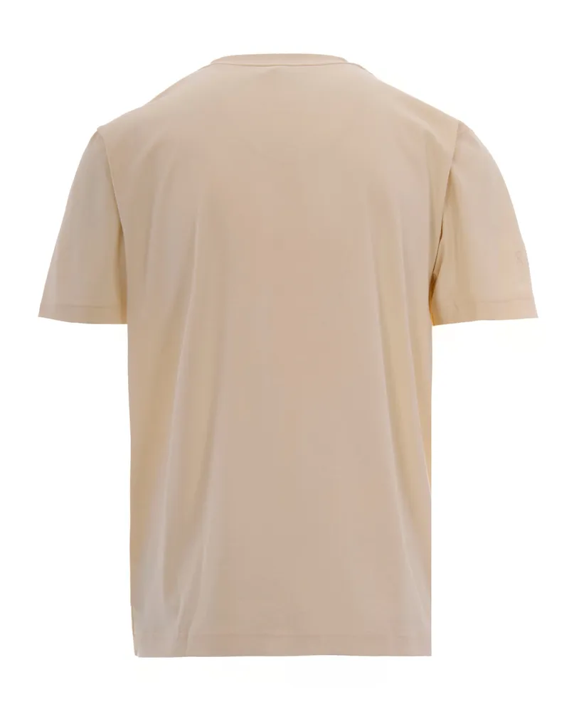 Lacoste Ricamo T-Shirt — Beige 