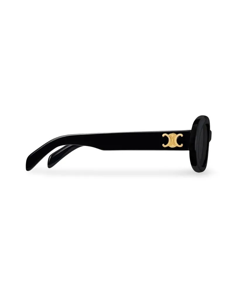 Celine Women's Sunglasses Black Acetate Black