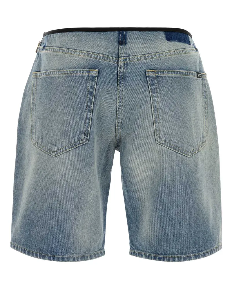 Prada Denim Bermuda Shorts — Blue Blue