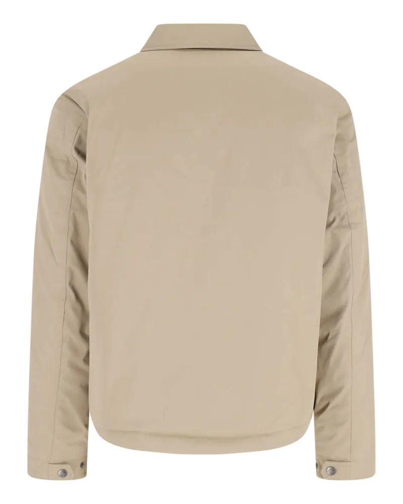 Dickies Men Jackets Green Polyester Beige