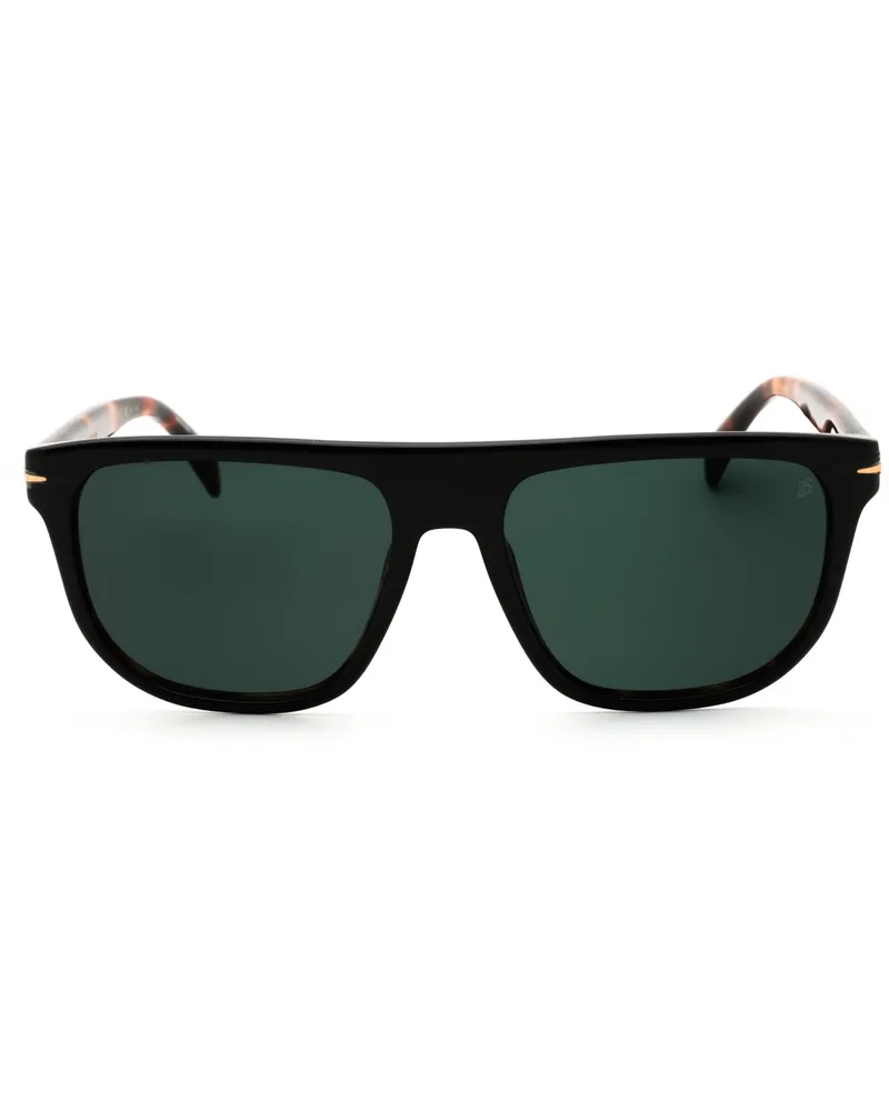 David Beckham Men's Db 7111-S Sunglasses Gray Black