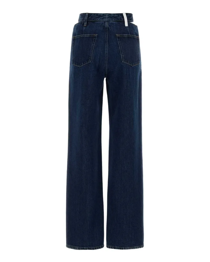 Jil Sander Women's Denim Jeans 476 Exterior: Cotton Navy
