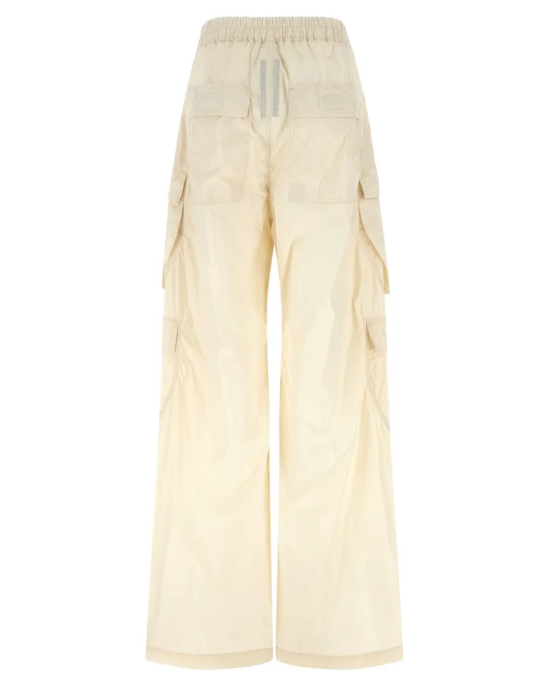 DRKSHDW by Rick Owens Women's Beige Nylon Cargo Pants Beige
