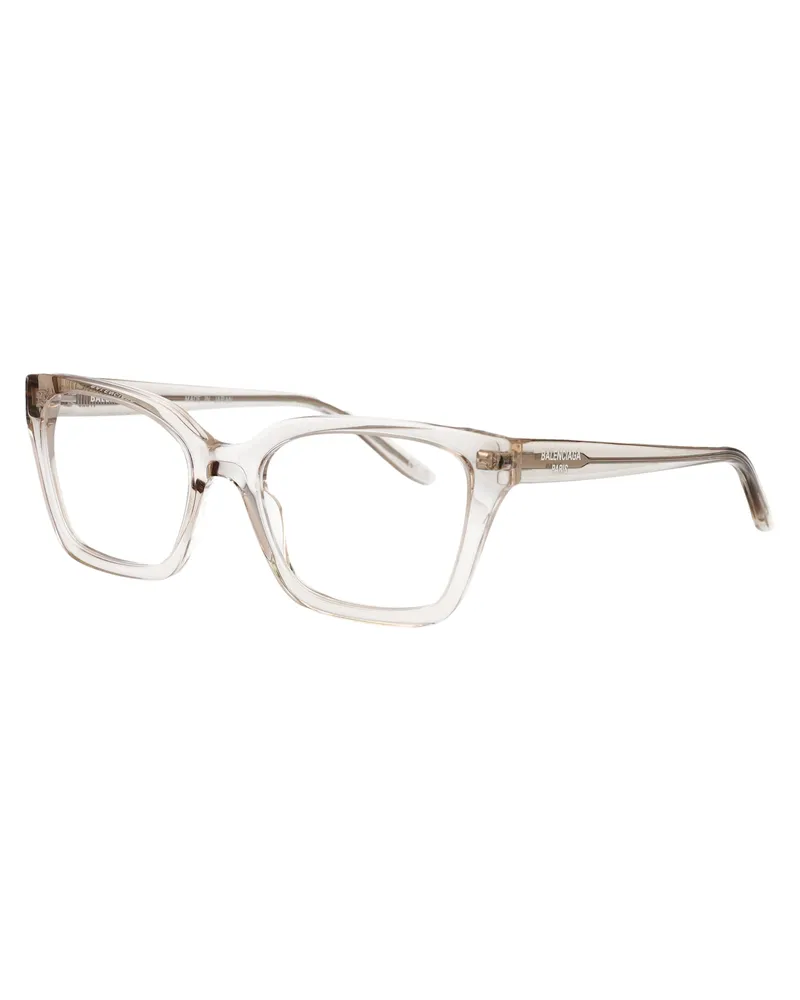 Balenciaga Women's Sunglasses Beige Acetate Glasses & Frames Beige