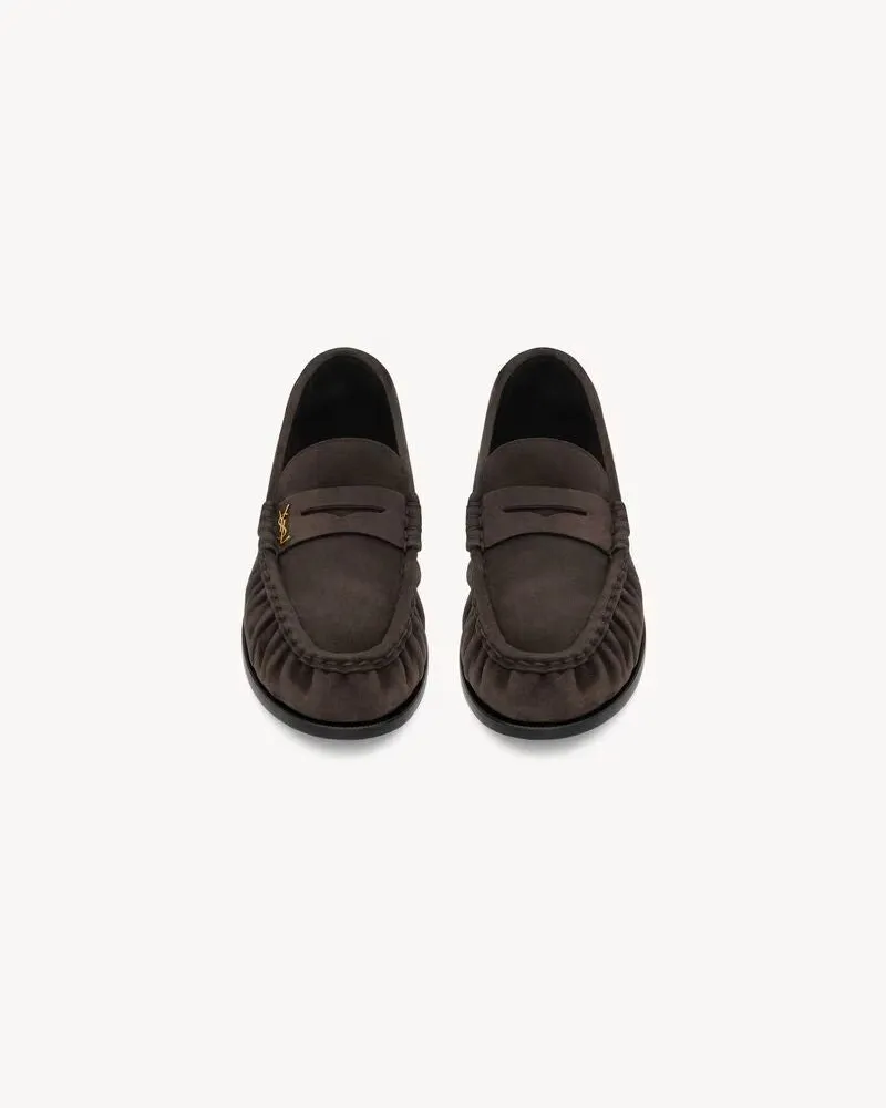 Saint Laurent SL E26 Loafer — Brown Brown