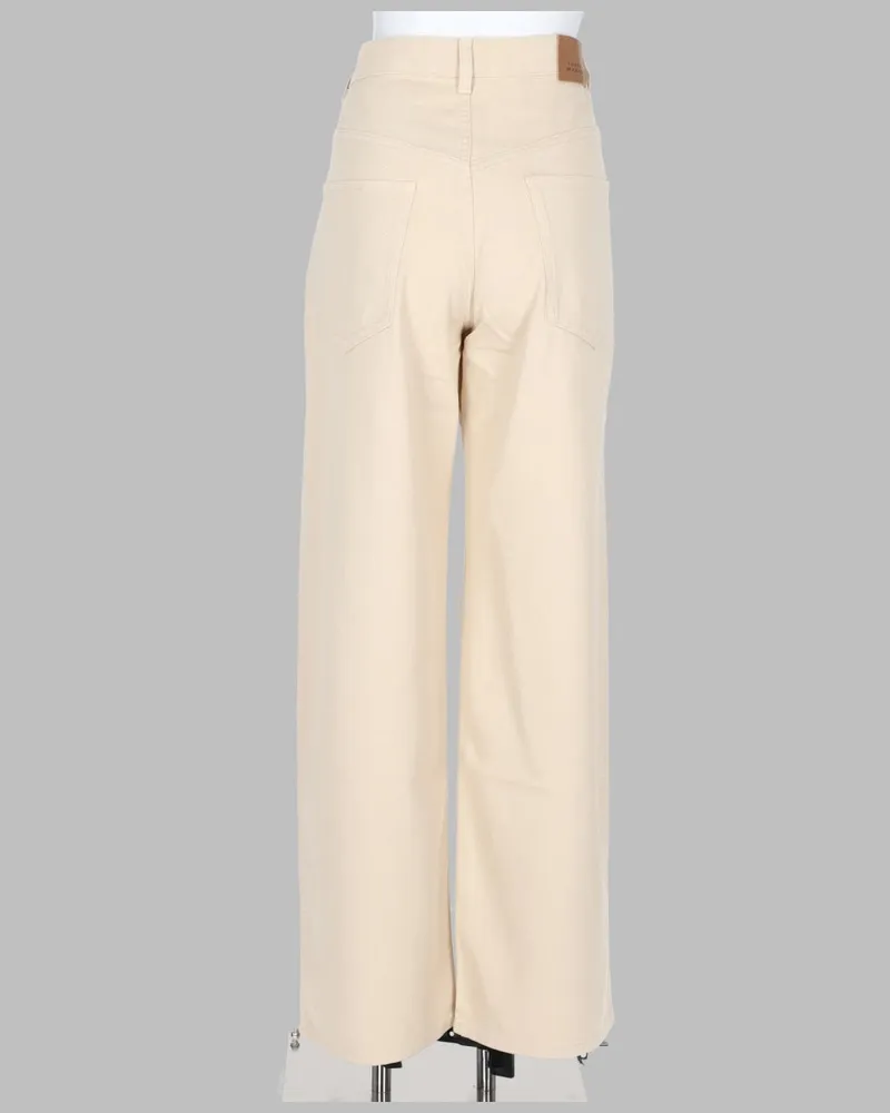 Isabel Marant Rodayna Trousers — Beige Beige