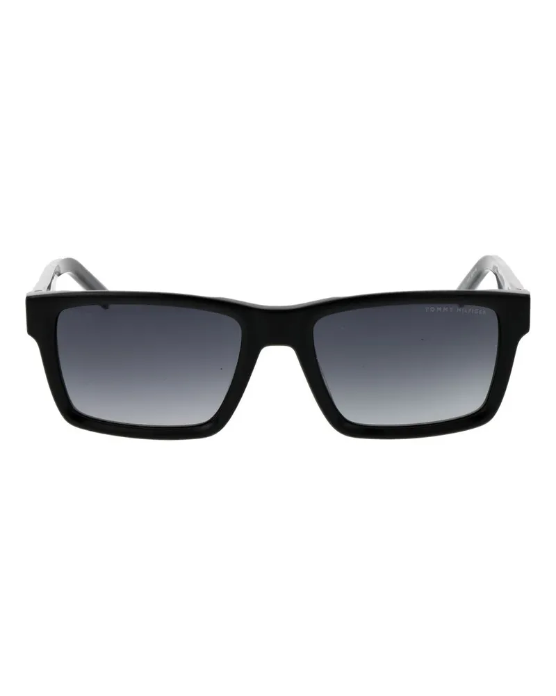 Tommy Hilfiger TO-1067528 Gradient Lens Acetate Sunglasses — Black Black