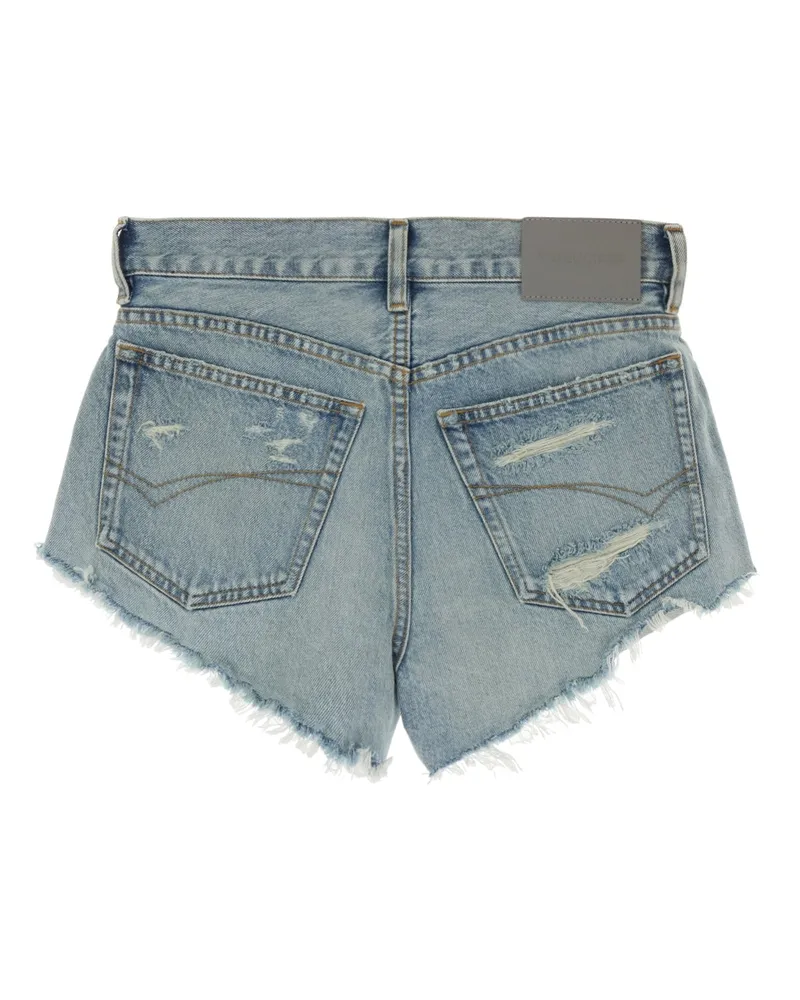 Balenciaga Shorts Denim Shorts — Blue Blue
