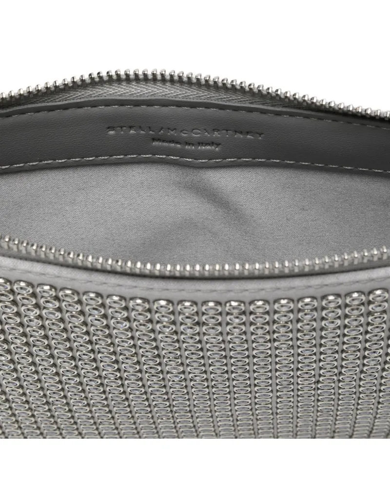Stella McCartney Falabella Clutch — Silver Silver