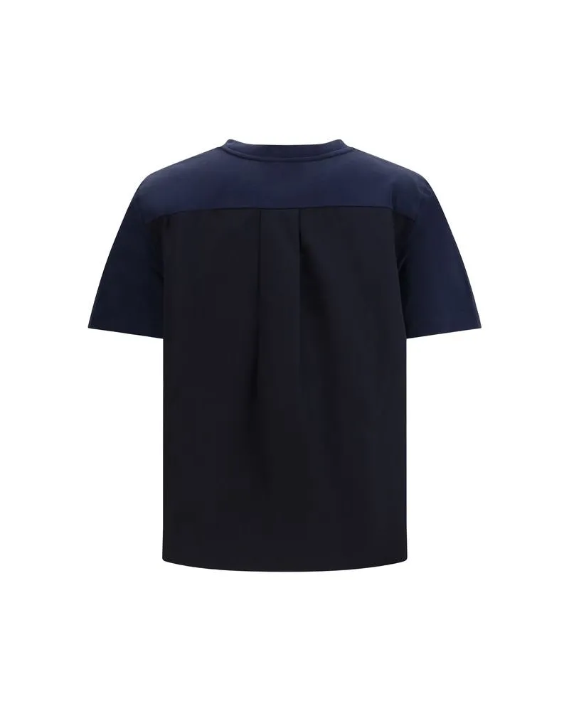 Marni Women's Blue Cotton T-Shirt Blue