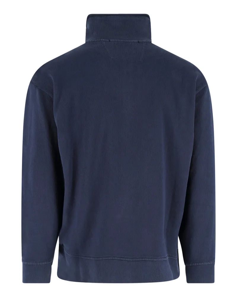 C.P. Company Men's Sweaters Blue Cotton Navy