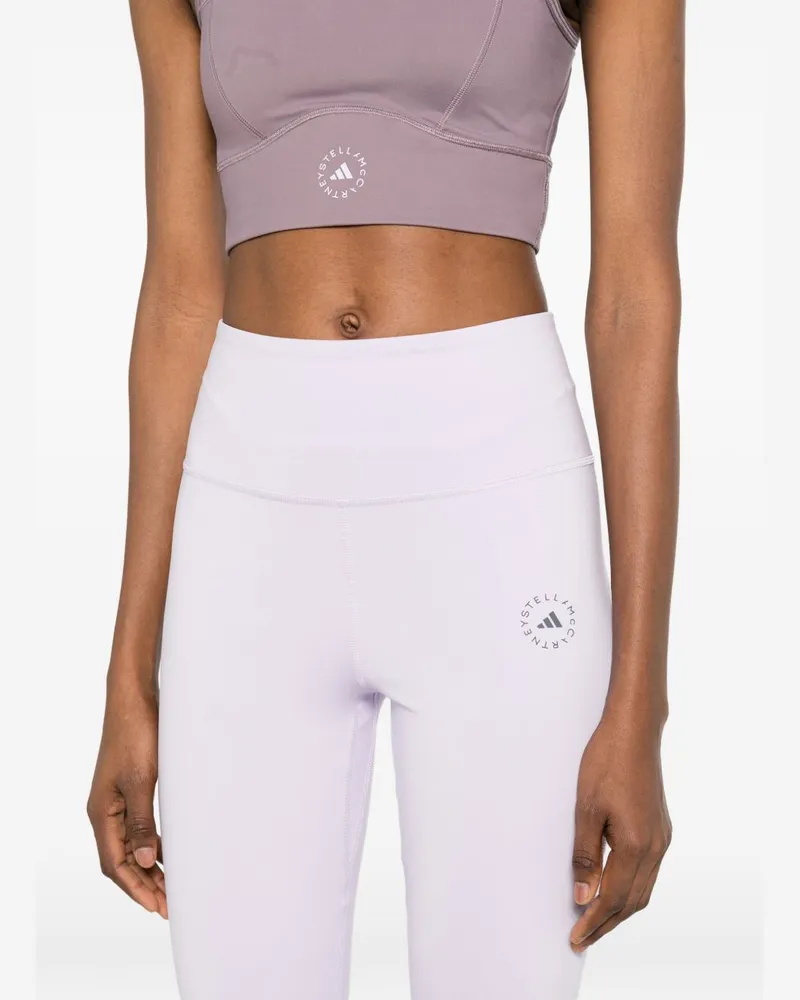 adidas High-Rise 7/8 Leggings — Lavender Lavender