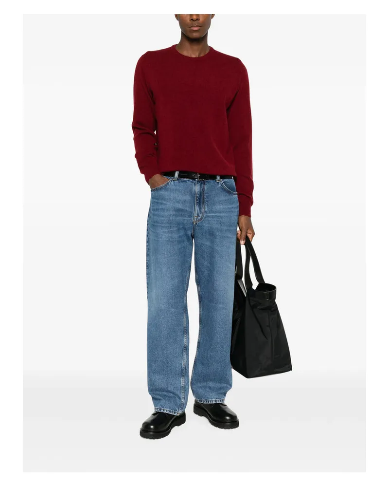 Fedeli Merlo Sweater — Red Red