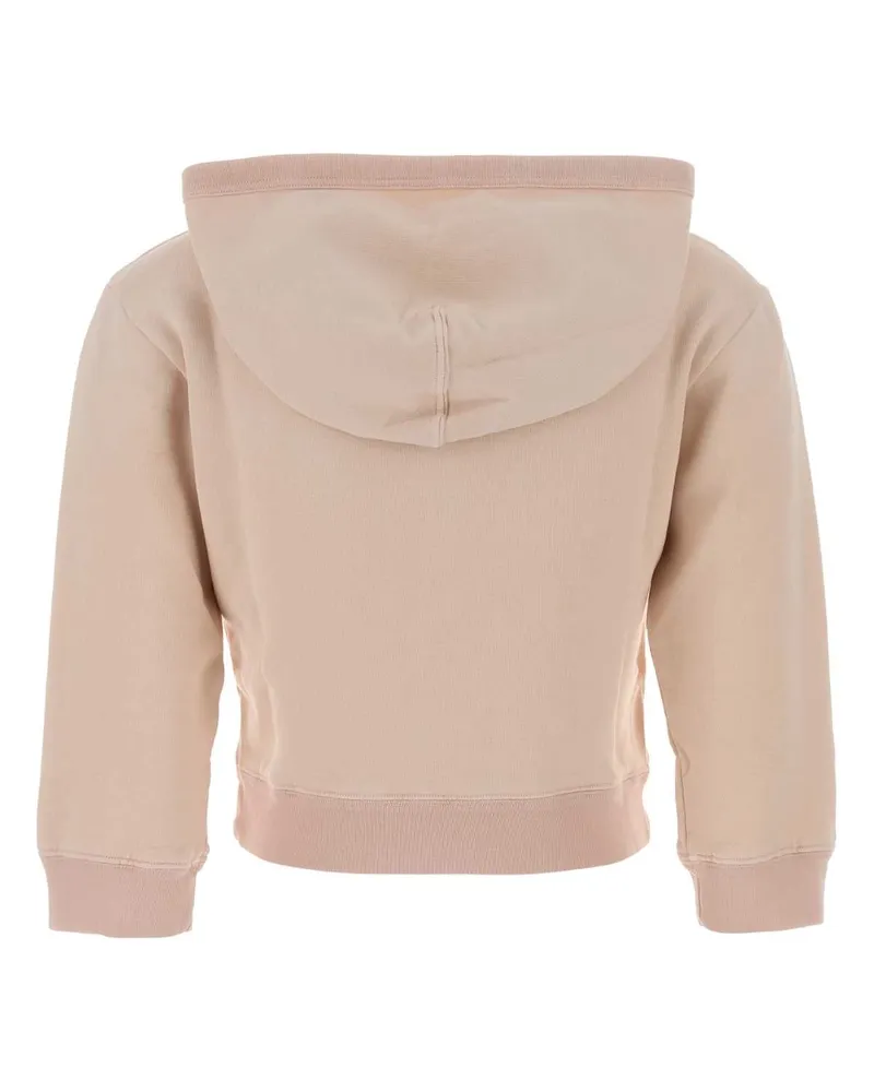 Prada Women's Pink Cotton Sweatshirt Rosa Exterior: Felpe Sweater Pink