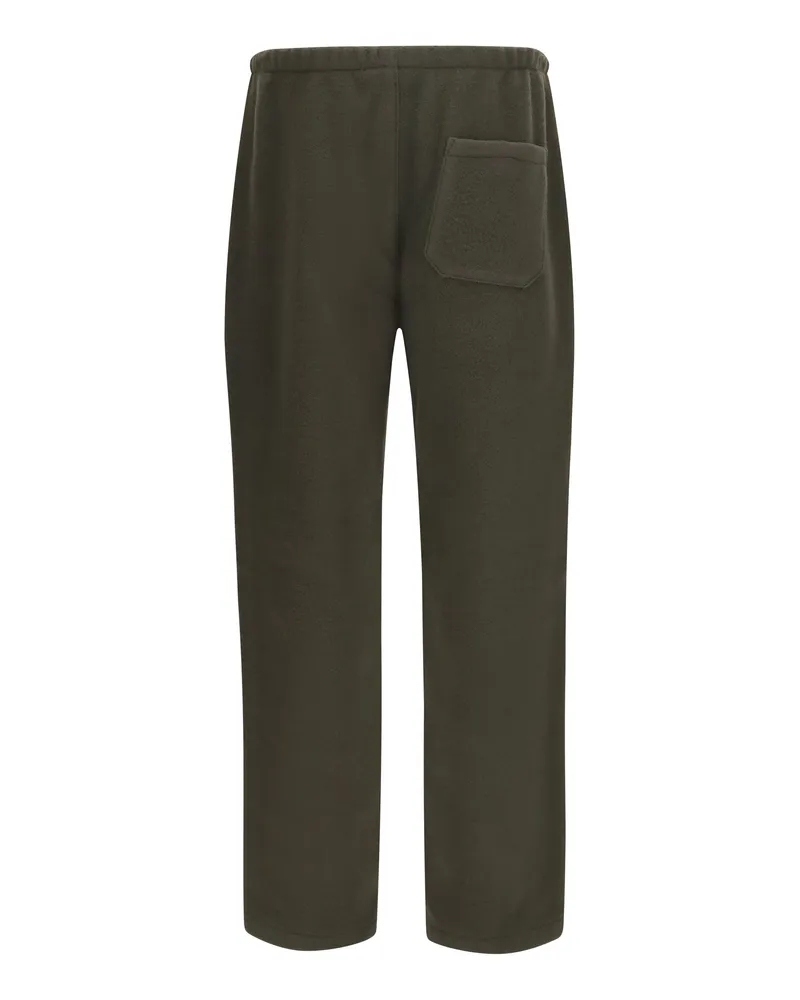 Rier Unisex Virgin Wool Pants Taupe Fleece Ovis Aries Trousers Taupe