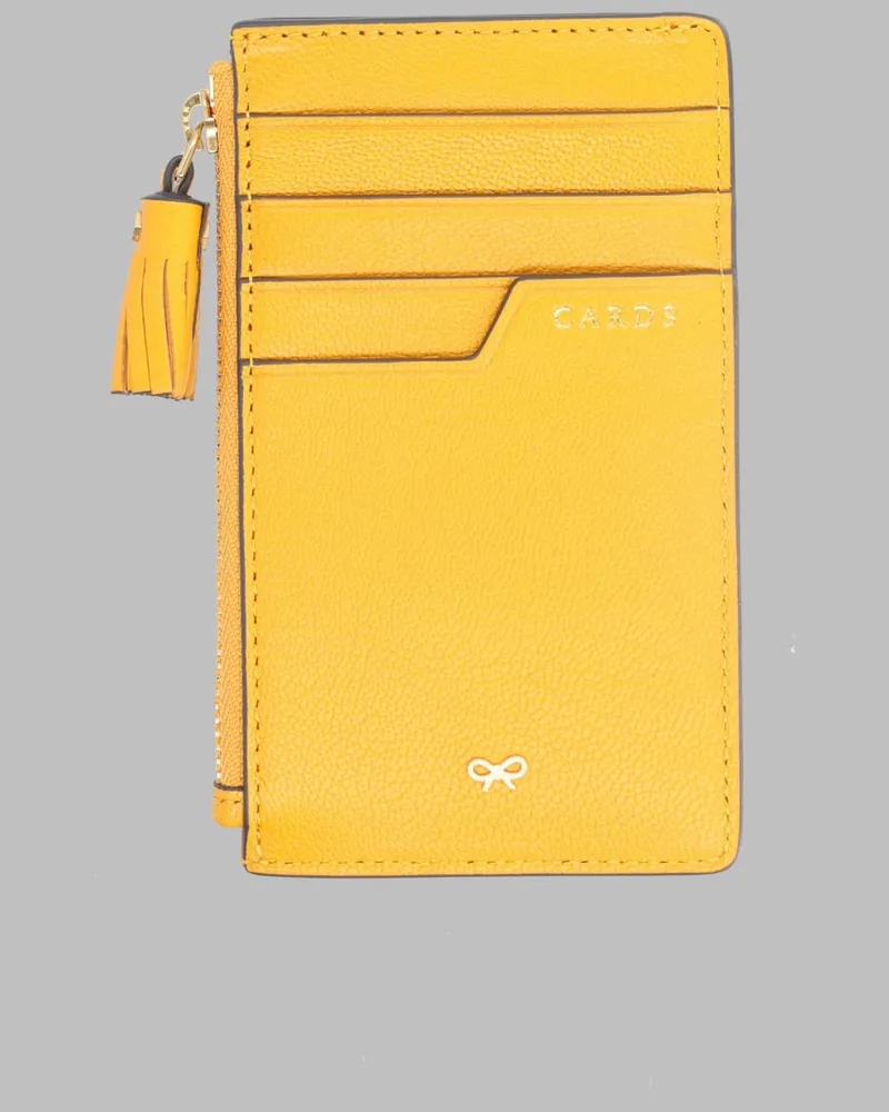 Anya Hindmarch Sushi No Ko Card Case — Yellow Yellow