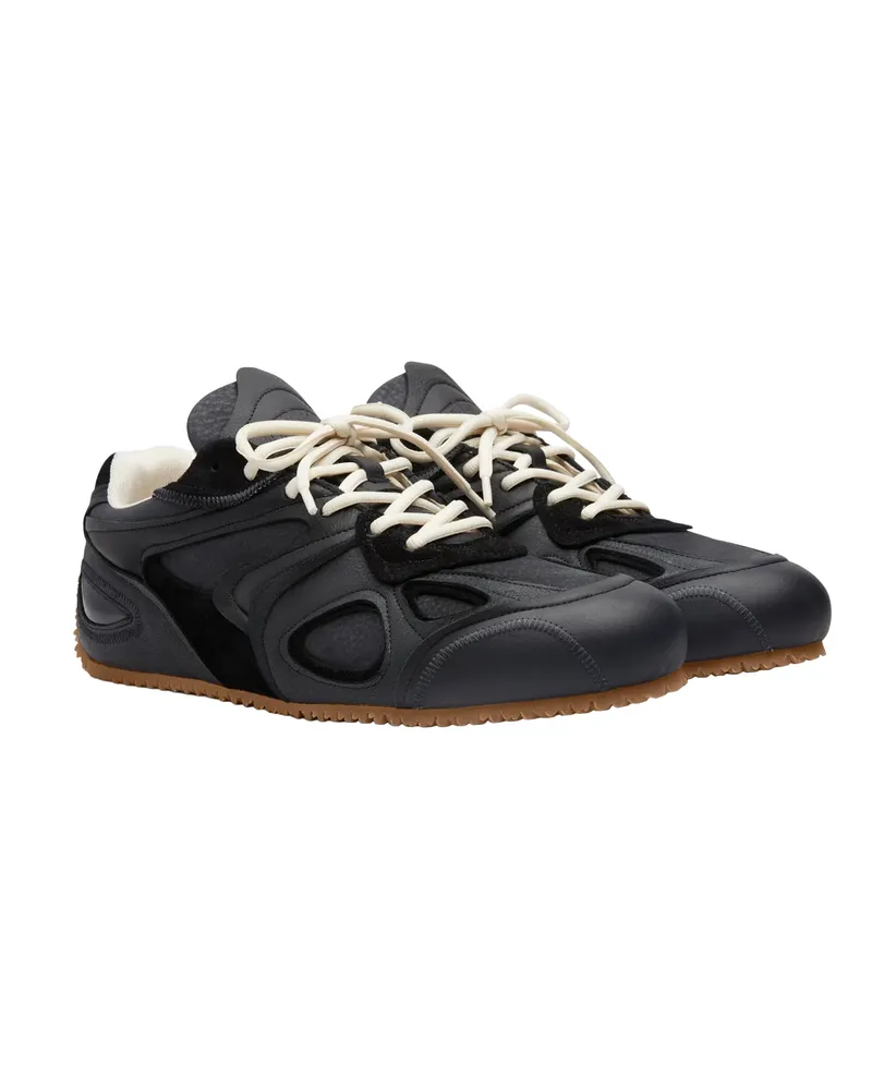 Axel Arigato Men's Sneakers Slow Runner Black-Gum Upper: Leather Trainers Black/gum Black