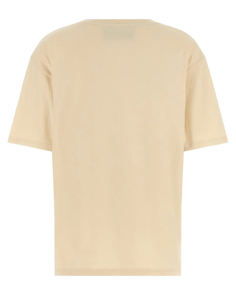 Valentino Garavani Women's Beige Cotton T-Shirt Beige
