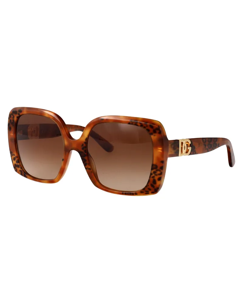 Dolce & Gabbana Women's Sunglasses 0dg4475 Havana Leopard Brown Acetate Brown