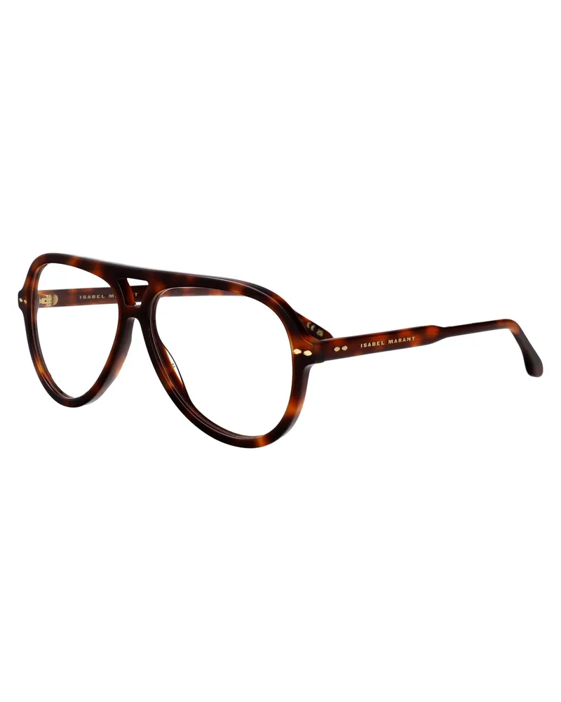Isabel Marant Women's Sunglasses Havana Acetate Glasses & Frames Tortoiseshell