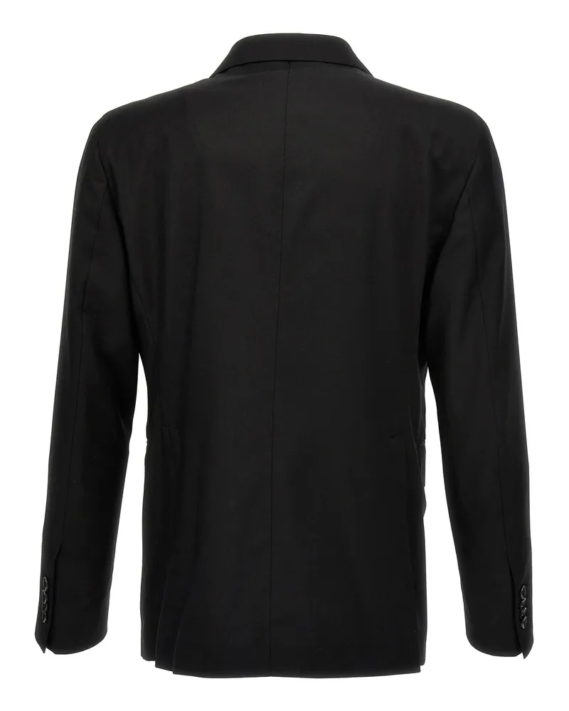 Tagliatore Vesuvio Pant Suit — Black Black
