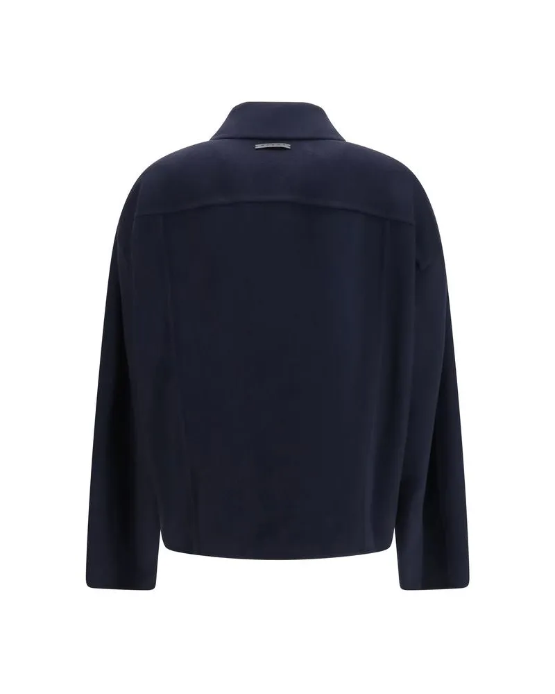 Marni Wool Jacket — Navy Navy