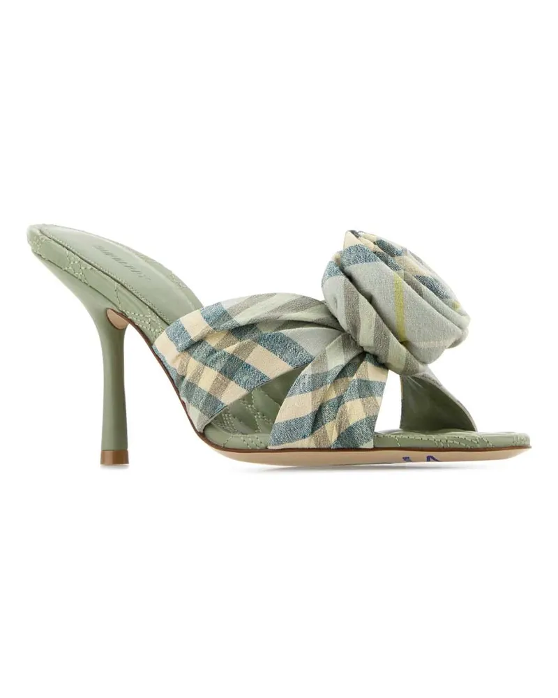 Burberry 8101603 C1788 Breezeipcheck Sandali Sandal Green