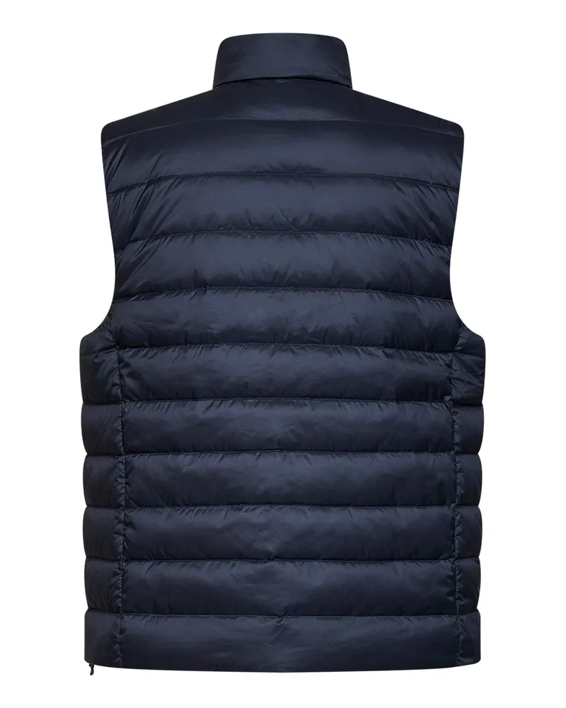Ralph Lauren Men's Packable Padded Vest The Colden Navy Blue Recycled Polyester & Down Jackets Navy