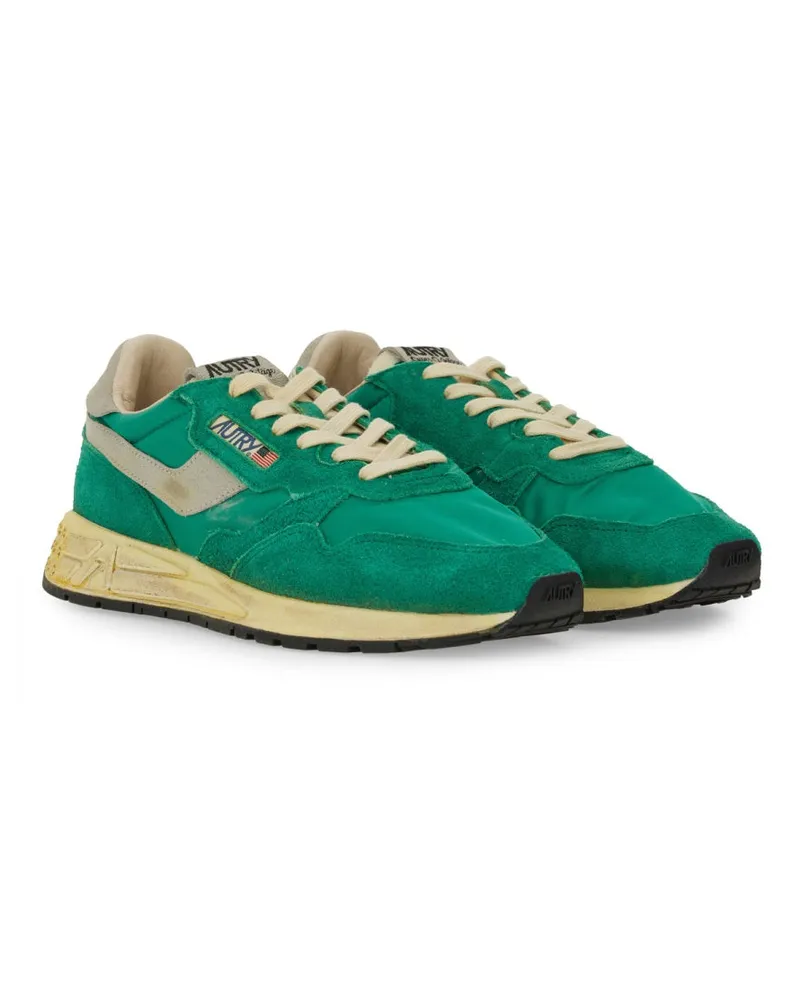 AUTRY Reelwind Supervintage Sneaker — Green Green