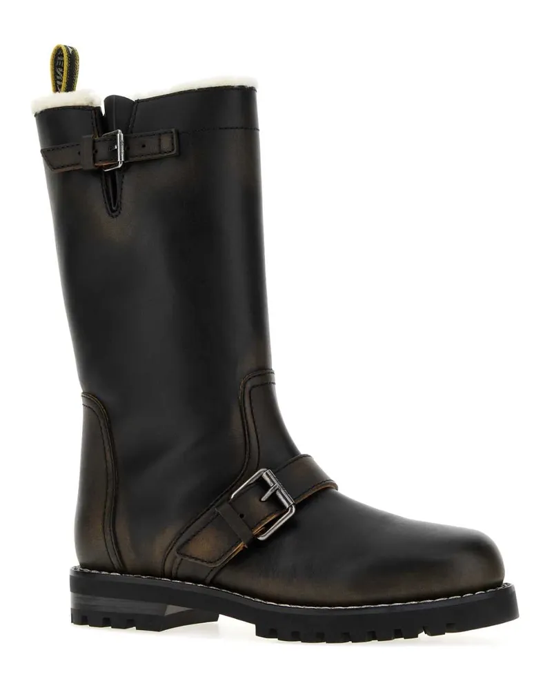 Fendi Biker Boot — Brown Brown